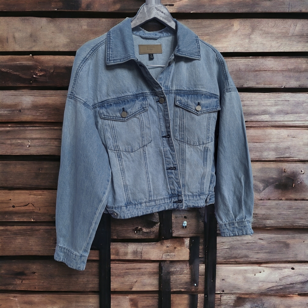 NWT BLANK NYC DENIM JACKET SZ S